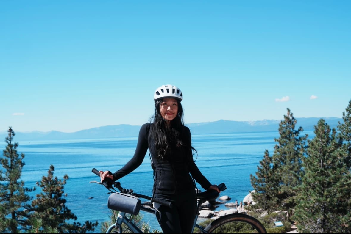Biking